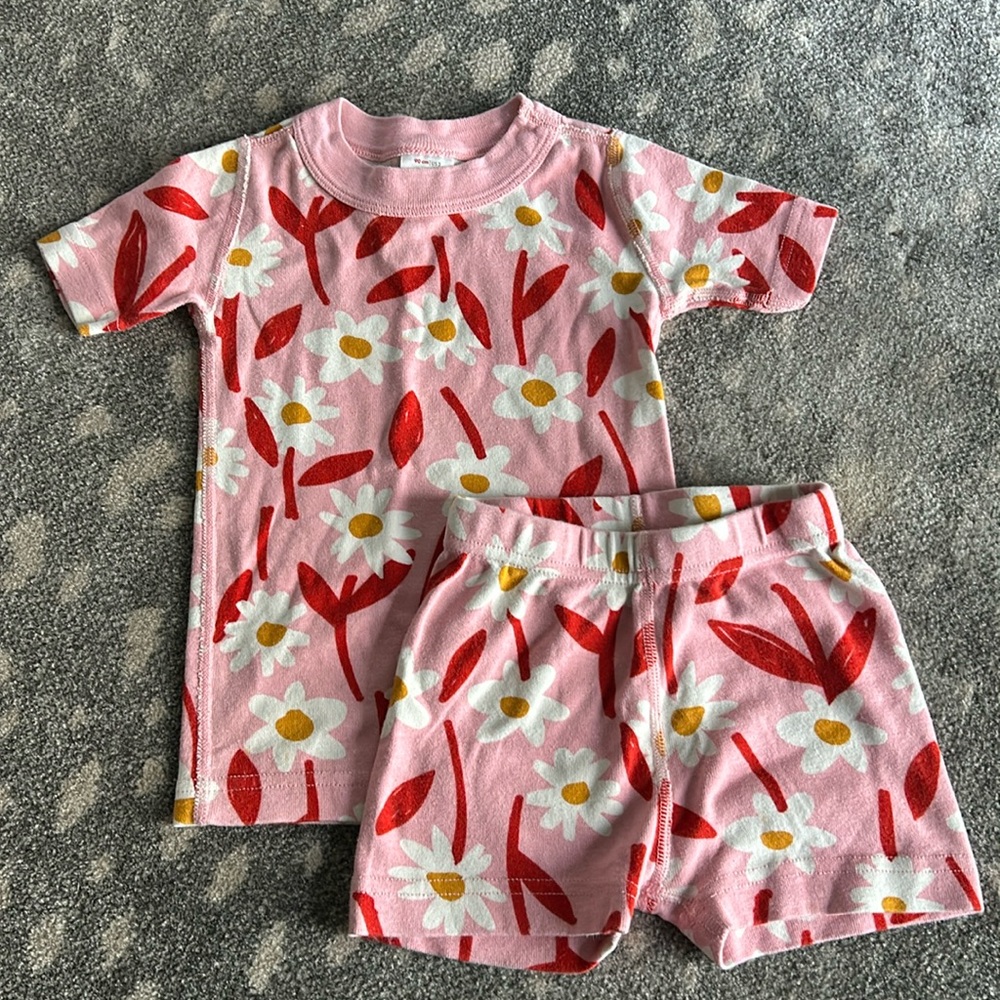 HA shortie pajama set 3T